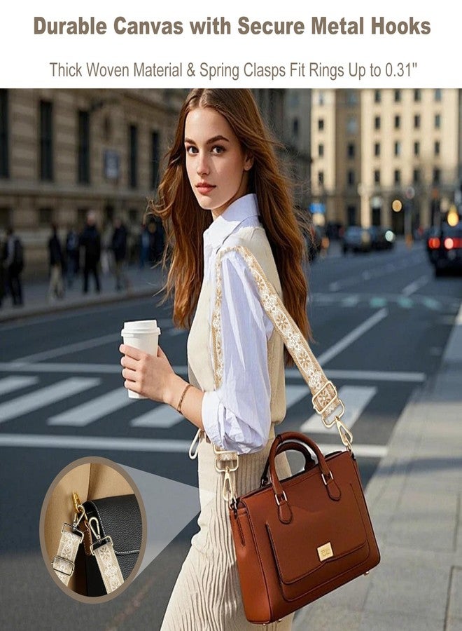 ZGGAZCA Crossbody Bag Strap Adjustable Wide Shoulder Straps for Purses and Handbags Long Cross Body Replacement Strap for Women Fashion Bags Purse Accessories for Crossbod Bags and Totes - Image 4
